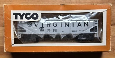 Tyco Virginian Non Operating Hopper Car HO Scale 344C with Box - Image 1 of 4