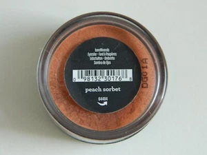 Neu versiegelt BareMinerals Escentuals Lidschatten Pfirsichsorbet 0,57 g/0,02 oz - Bild 1 von 2