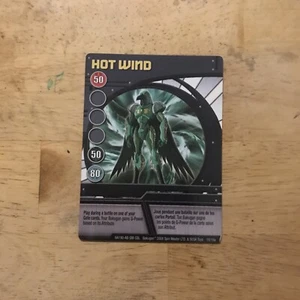 Bakugan Battle Brawlers "HOT WIND" Fähigkeitskarte 10/15a BA190 2008 - Bild 1 von 2
