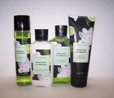 Bath and Body Works Wild Lime & Gardenia Shower GEL X3 10 Oz
