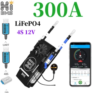 Lifepo4 4S 12V 300A BT (Fan) BMS con il modulo Bluetooth UART/485/CAN - Picture 1 of 10