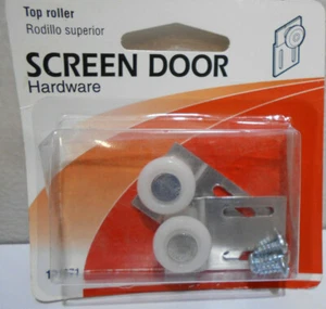 Rodillos de montaje superior para puerta con pantalla Slide-Co 111971 ruedas de nailon de 3/4 pulgadas - Imagen 1 de 2