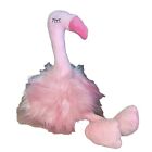 Portland Pluszowy Fiona Różowy Puszysty Flamingi Wypchane zwierzę Przedmiot kolekcjonerski