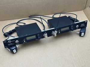 Lectrosonics Dual Rackmount R400A UHF Receivers Block BLK 25 GN w/Power Supplies - Picture 1 of 8