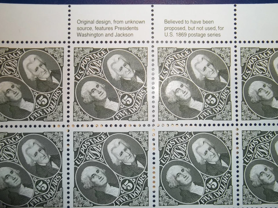 SCOTT # 2592 Washington and Jackson United States U.S. Stamps MNH - Sheet of 20 - Image 1 of 1