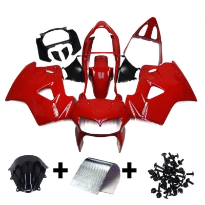 ABS Fairings for Honda VFR800 1998 1999 2000 2001 Interceptor 800 Red Bodywork Foto 1 de 4