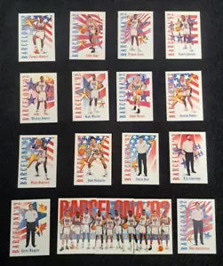 1991 Skybox USA Dream Team Barcelona 1992 17 CARD FULL SET ! JORDAN MAGIC BIRD - Picture 1 of 1