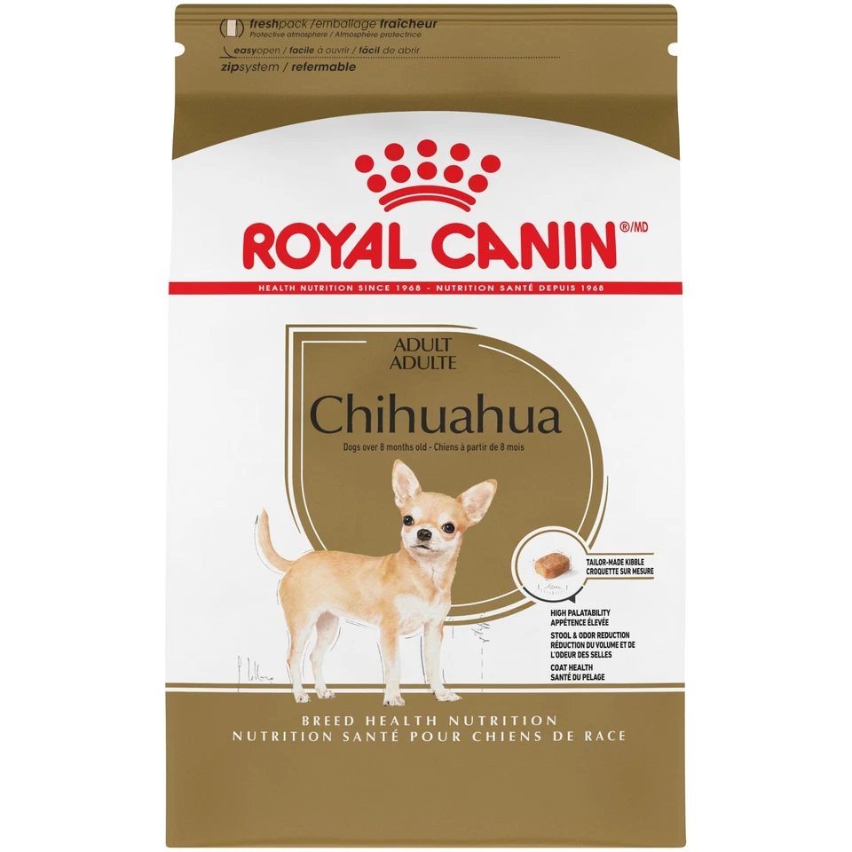 Royal Canin Chihuahua Adult Dry Dog Food 10 Pound Pack Specialized Nutrition - Image 1 of 4