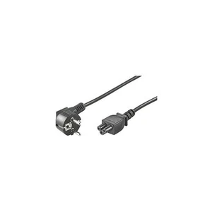 goobay Stromkabel mit "Kleeblatt"-Stecker für Notebook-Netzteile, 1,8 Meter - Bild 1 von 1