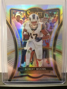 Robert Woods 2019 Select Football Premier Level SILVER Los Angeles Rams - Picture 1 of 2
