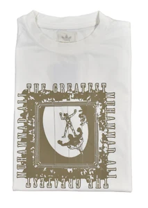 Men's Adidas Originals Vintage Muhammad Ali "The Greatest" T-Shirt New - Picture 1 of 2