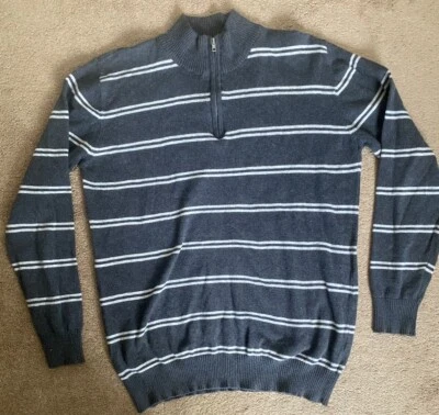 Vintage Men Delta Gray Long Sleeve Sweater Size XL - Image 1 of 4