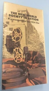 New World Society In Action VHS Tape Presentation of the 1954 Film Sealed SB2 - Picture 1 of 2