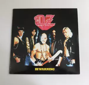 Oz - III Warning LP 1st Press 1984 US Combat Rare Stormwitch Nasty Savage Accept - Picture 1 of 3