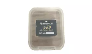 64MB FUJIFILM XD MEMORY CARD STANDARD TYPE FUJI FINEPIX/OLYMPUS CAMERAS 64 MB - Picture 1 of 3