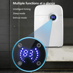 Mini Dehumidifier with Drain Hose 2.5L Water Tank for Bedroom Caravan RV - Picture 1 of 24