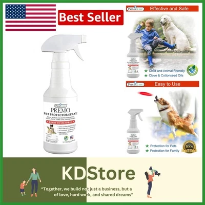 Pet Protector Spray: Natural Flea & Tick Defense for Pets & Home - Image 1 of 4