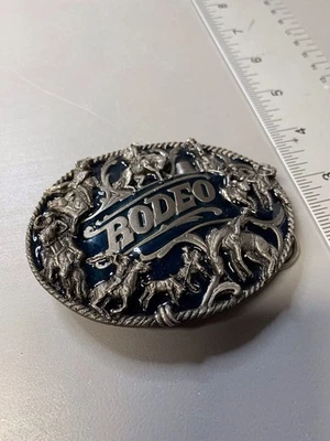 Siskiyou Belt Buckle Co “Rodeo” 1988 New - Imagem 1 de 4