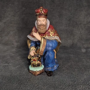 Kirkland Signature #75177 Christmas Nativity REPLACEMENT Wise Man W Chest  - Picture 1 of 5