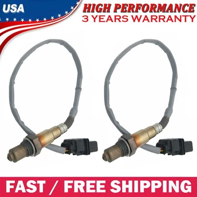 2Pcs Up&Downstream Oxygen Sensor For 2010-2014 Volkswagen Golf 2009-2015 Jetta - Image 1 of 4