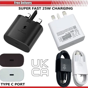 Spina caricabatterie super veloce originale 25 W e cavo USB C per Samsung Galaxy TAB S10 Lite - Foto 1 di 25