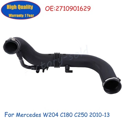 Air Turbochagrer Intake Pipe Hose For Mercedes W204 C180 C250 2010-13 2710901629 - Image 1 of 4