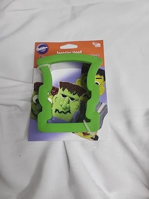 Cortador de galletas Wilton Monster Head Comfort Grip Frankenstein Foto 1 de 4