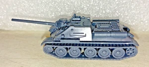 Destructor de tanques soviético SU-100 15 mm 1/100 WW2 Flames of War sin pintar - Imagen 1 de 5