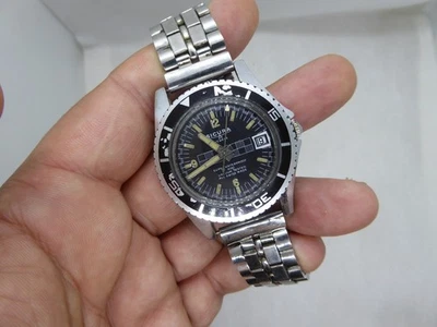 Sicura Superwaterproof 400 23 Jewel Mid Size Dive Watch - Image 1 of 4