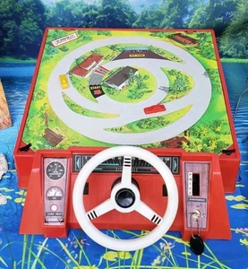 Vintage 1974 U-Drive it Table Top Action Set Spielset in OVP nicht funktionsfähig - Bild 1 von 16