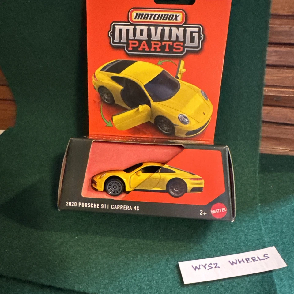 Matchbox 2025 piezas móviles Porsche 911 Carrera 4S 2020 Foto 1 de 1
