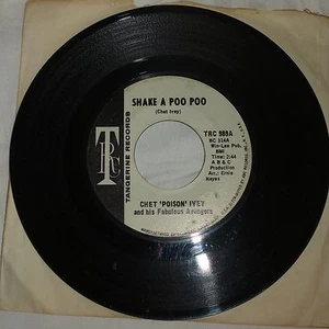 FUNK 45RPM RECORD - CHET "POISON" IVEY & HIS FABULOUS AVENGERS - TRC 989 - PROMO - Picture 1 of 1