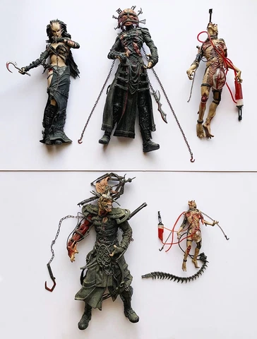 Hellraiser TORTURED SOULS by McFarlane Toys & Clive Barker Vintage Figure Lot! Cover