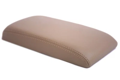 Fits 98-05 Volkswagen Passat Faux Leather Armrest Center Console Cover Beige - Image 1 of 2