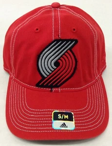 NBA Portland Trail Blazers Adidas Adult Slouch Flex Fit Cap Hat NEW! - Picture 1 of 4