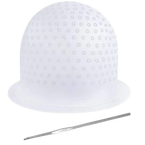 NATUCE Silikon Strähnenhaube, Bohren Müssen, Strähnchenhaube mit Nadel, Hi - Bild 1 von 7