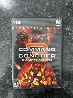 Command & Conquer 3 Kane's Wrath (2008 PC DVD-ROM + Manual) Expansion Pack - Image 1 of 3