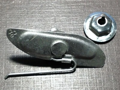 100 NORS fender quarter moulding clips neoprene sealer nuts 1-1/8" - 1-1/2" Ford - Image 1 of 4