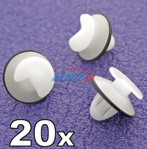 20x Peugeot Door Card & Trim Panel Clips, 6995.A3. Includes Rubber Washers - Picture 1 of 2