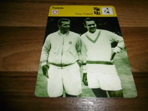 TONY TRABERT / tennis -- Rencontre S.A. Editions 1978 Lausanne