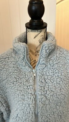 LA сердца женщин SHERPA молнии куртка светло синий цвет размер M/L - Изображение 1 из 4