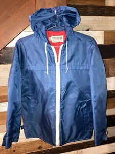 Vintage 70s 80s Commodore flotation jacket Nylon Zip Up coat windbreaker sz S - Picture 1 of 9