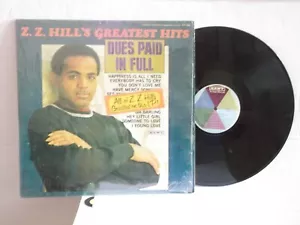 Z.Z. Hill,Kent,"Greatest Hits, Dues Paid In Full"US,LP,st,In Shrink,1968 soul,M - Picture 1 of 1