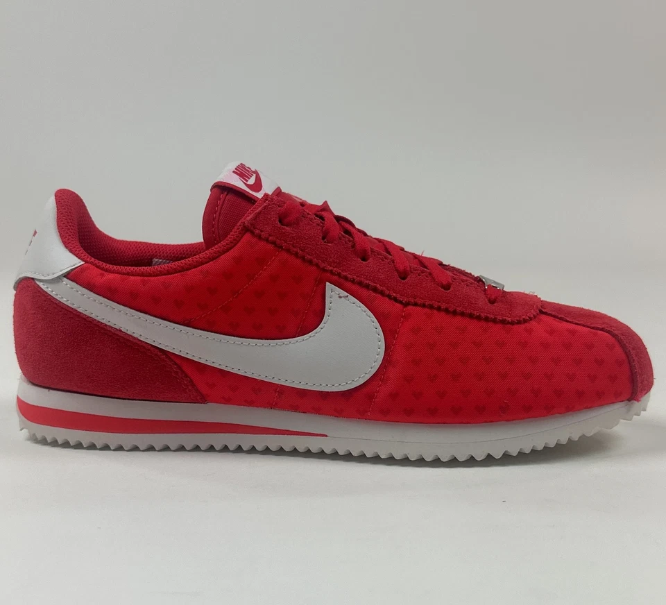 Nike Cortez BG Rojo Blanco Niños 6.5Y Zapatos Tenis Día de San Valentín HV5166-696 Foto 1 de 4