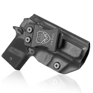 IWB KYDEX Holster Fit: Sig Sauer P938 Pistol, Inside Waistband Right Hand - Picture 1 of 9