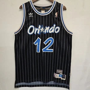 Orlando Magic Dwight Howard Jersey Mens L +2 Swingman Adidas Hardwood Classics - Picture 1 of 10