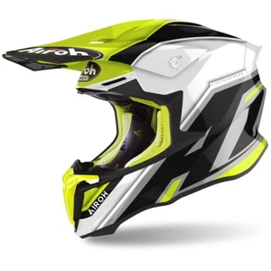 Casco Airoh Twist 2.0 Shaken Yellow Gloss MX - Casco MX - TW2SH31 - Imagen 1 de 10