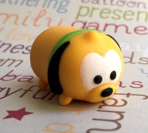 Authentic Disney Tsum Tsum Stack Vinyl Pluto SMALL Figure FREE SHIP $25 - Picture 1 of 1