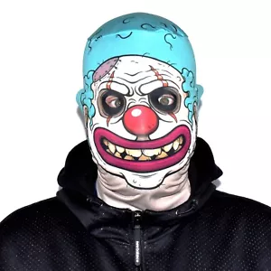 3D Effekt Gesicht Skin - Cartoon Clown - Lycra Stoff - Halloween Maske - Bild 1 von 12