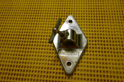 GRETSCH 60'S ERA DIAMOND SHELL MOUNTING FLOOR TOM LEG BRACKET -  VINTAGE - Image 1 of 4